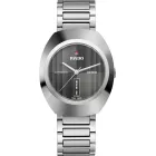 Rado DiaStar Original orologio da uomo R12160103, quadrante grigio, cinturino in acciaio inossidabile argento