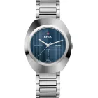 Rado DiaStar Original orologio da uomo R12160213, quadrante blu, cinturino in acciaio inossidabile argento