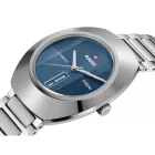 Rado DiaStar Original orologio da uomo R12160213, quadrante blu, cinturino in acciaio inossidabile argento