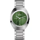 Rado DiaStar Original orologio da uomo R12160303, quadrante verde, cinturino in acciaio inossidabile argento