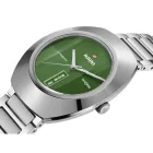 Rado DiaStar Original orologio da uomo R12160303, quadrante verde, cinturino in acciaio inossidabile argento