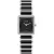 Rado Integral Diamonds orologio da donna R20249152, quadrante nero, cinturino in acciaio inossidabile argento