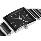 Rado Integral orologio unisex R20255162, quadrante nero, cinturino in acciaio inossidabile argento