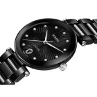 Rado LaCoupole Diamonds orologio da donna R22243703, cinturino in ceramica nero