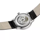 Rado Coupole Automatic Power Reserve orologio da uomo R22878045, quadrante bianco, cinturino in pelle nero