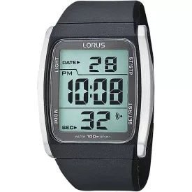 Lorus Sport orologio da uomo R2303HX-9, cinturino in silicone nero