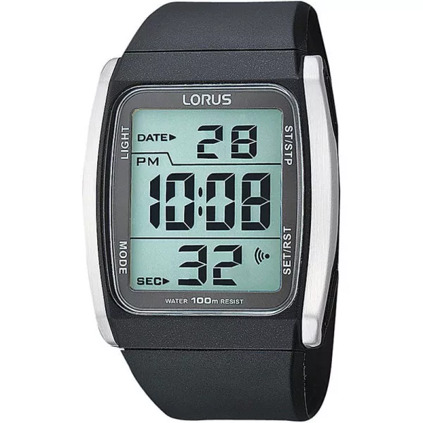 Lorus Sport orologio da uomo R2303HX-9, cinturino in silicone nero