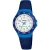 Lorus orologio per bambini R2347MX-9, quadrante bianco, cinturino in plastica blu