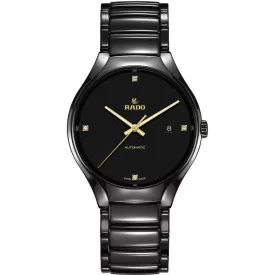 Rado True Automatic orologio unisex R27056712, cinturino in titanio nero