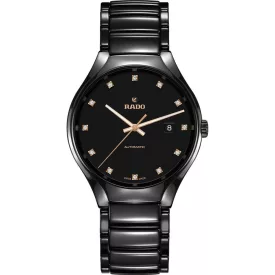 Rado True Automatic orologio unisex R27056732, cinturino in titanio nero