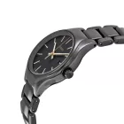 Rado True orologio da donna R27059162, quadrante nero, cinturino in ceramica nero