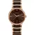 Rado Centrix orologio unisex R30023302, quadrante marrone, cinturino in acciaio inossidabile marrone