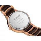 Rado Centrix orologio da donna R30024302, quadrante marrone, cinturino in acciaio inossidabile marrone