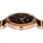 Rado Centrix Diamonds orologio da donna R30038712, quadrante marrone, cinturino in acciaio inossidabile oro rosa
