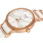 Rado Centrix Moonphase orologio da donna R30232922, cinturino in acciaio inossidabile oro rosa