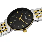 Rado Florence orologio da donna R48913153, quadrante nero, cinturino in acciaio inossidabile argento