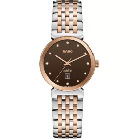 Rado Florence Diamonds orologio da donna R48913763, cinturino in acciaio inossidabile argento