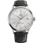 Orient Bambino orologio da uomo RA-AC0031S30B, quadrante argento, cinturino in pelle nero