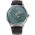 Orient Bambino Sun & Moon orologio da uomo RA-AK0805E30B, quadrante verde, cinturino in pelle marrone