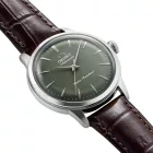 Orient Bambino 36 orologio unisex RA-BB0102E30B, quadrante verde, cinturino in pelle marrone