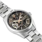 Orient Star 50 Modern Open Heart orologio da uomo RE-AV0004N00B, quadrante grigio, cinturino in acciaio inossidabile argento