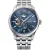 Orient Star Layered Skeleton orologio da uomo RE-AV0B08L00B, quadrante blu, cinturino in acciaio inossidabile argento