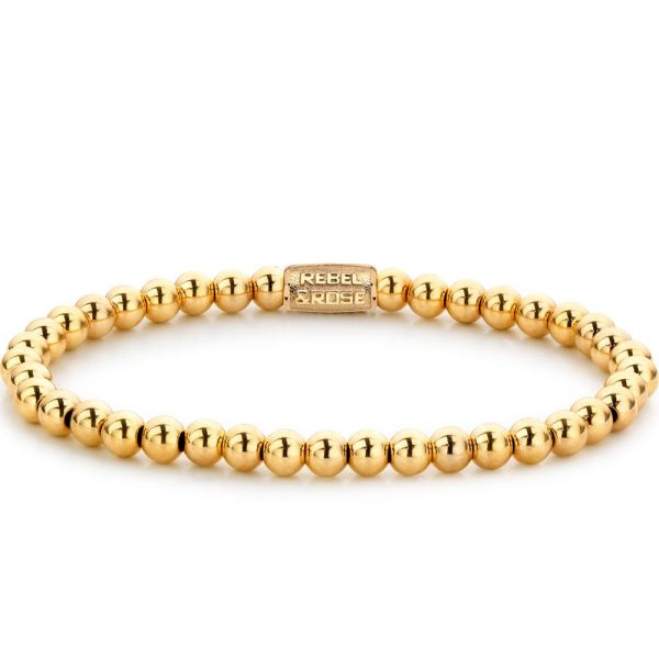 Rebel & Rose Yellow Gold Only femmina braccialetto S RR-40038-G-S