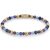 Rebel & Rose Are Violets Blue femmina braccialetto S RR-40064-G-S