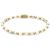 Rebel & Rose Mix Virgin White femmina braccialetto XS RR-40113-G-XS
