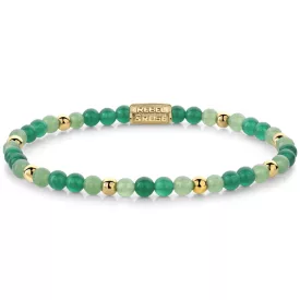   Rebel & Rose Green Morning Vibes Uomo braccialetto S RR-40122-G-S