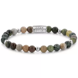   Rebel & Rose Indian Summer Silver femmina braccialetto M RR-60123-S-M