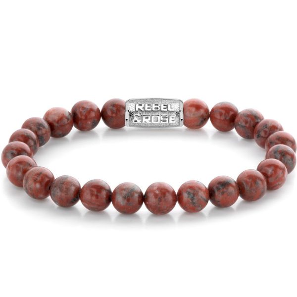 Rebel & Rose Red Vintage Uomo braccialetto L RR-80077-S-L