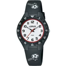 Lorus Kids orologio per bambini RRX45GX-9, quadrante bianco, cinturino in silicone