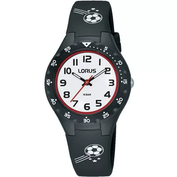 Lorus Kids orologio per bambini RRX45GX-9, quadrante bianco, cinturino in silicone