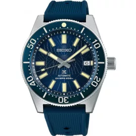 Seiko Prospex 'Astrolabe' Save The Ocean Limited Edition orologio da uomo SLA065J1, quadrante blu, cinturino in silicone blu
