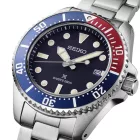 Seiko Prospex Solar Diver’s orologio da uomo SNE595P1, quadrante blu, cinturino in acciaio inossidabile argento