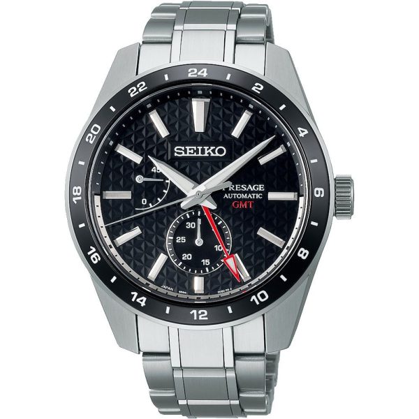 Seiko Presage Sharp Edged GMT orologio da uomo SPB221J1