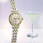 Seiko Preasage Cocktail Time White Lady Diamond Twist orologio da donna SRE010J1
