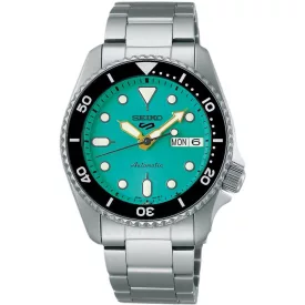   Seiko 5 Sports Style Tiffany Blue" orologio da uomo SRPK33K1"
