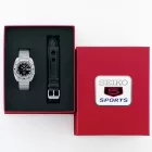 Seiko 5 Sports Heritage Design Re-Creation “Pepper black” Limited Edition orologio da uomo impostato SRPL05K1