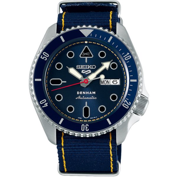 Seiko 5 Sports Denham Collaboration Jeanmaker’s Watch Limited Edition orologio da uomo SRPL35K1