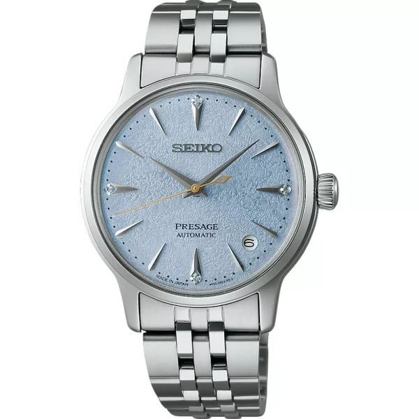 Seiko Presage Frozen Skydiving Diamond Cocktail Time orologio da donna SRPL61J1