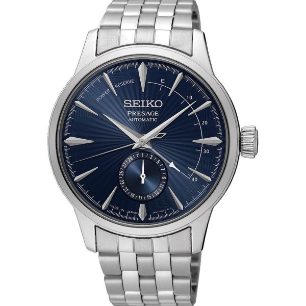 Seiko Presage Cocktail Time Blue Moon" Power Reserve orologio da uomo SSA347J1"