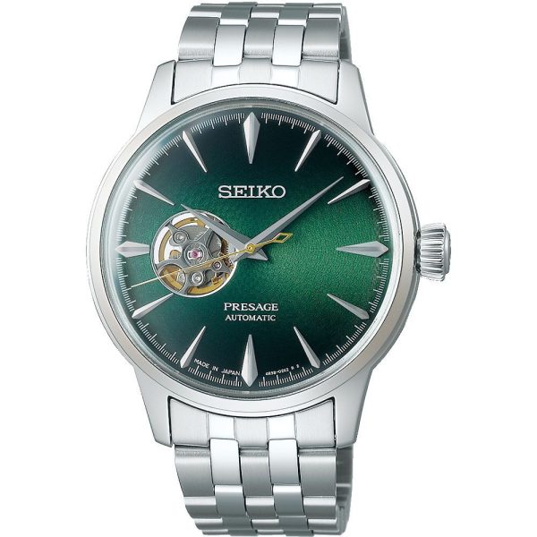 Seiko Presage Cocktail Time Grasshopper orologio da uomo SSA441J1
