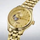 Seiko Presage Japanese Garden orologio da uomo SSA468J1, quadrante oro, cinturino in acciaio inossidabile oro