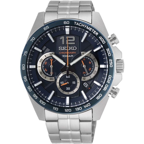 Seiko Chronograph orologio da uomo SSB345P1