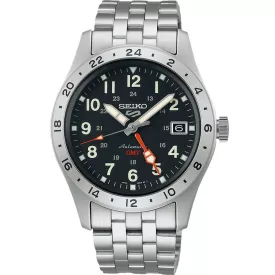 Seiko 5 Sports Field Deploy Mechanical GMT orologio da uomo SSK023K1