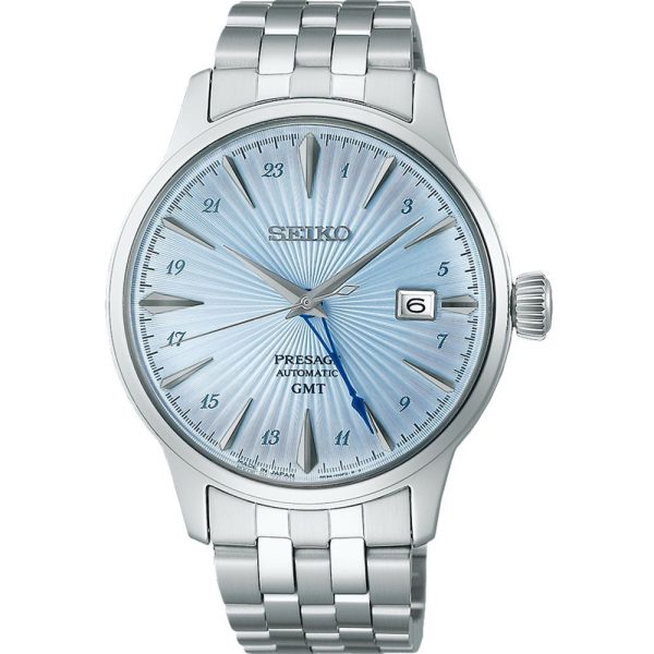 Seiko Presage Skydiving Cocktail Time GMT orologio da uomo SSK037J1