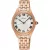 Seiko Classic orologio da donna SUR332P1, quadrante bianco, cinturino in acciaio inossidabile oro rosa