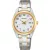 Seiko Classic orologio da donna SUR466P1, quadrante bianco, cinturino in acciaio inossidabile argento